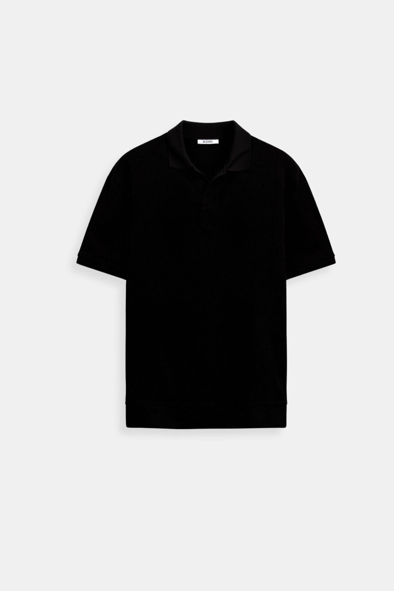 Wool Structure Polo T-Shirt