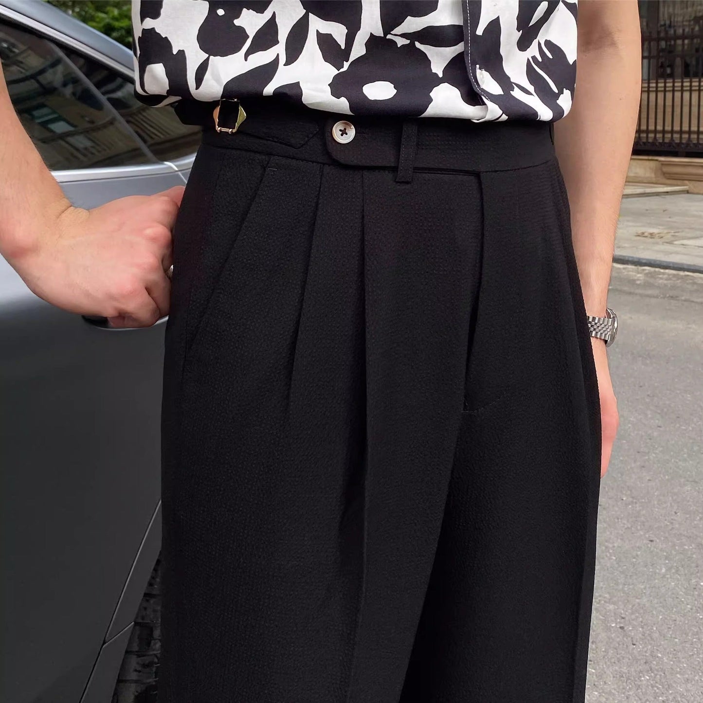 Buy 1, Get 1 FREE | Naples Mid-Waist Trousers
