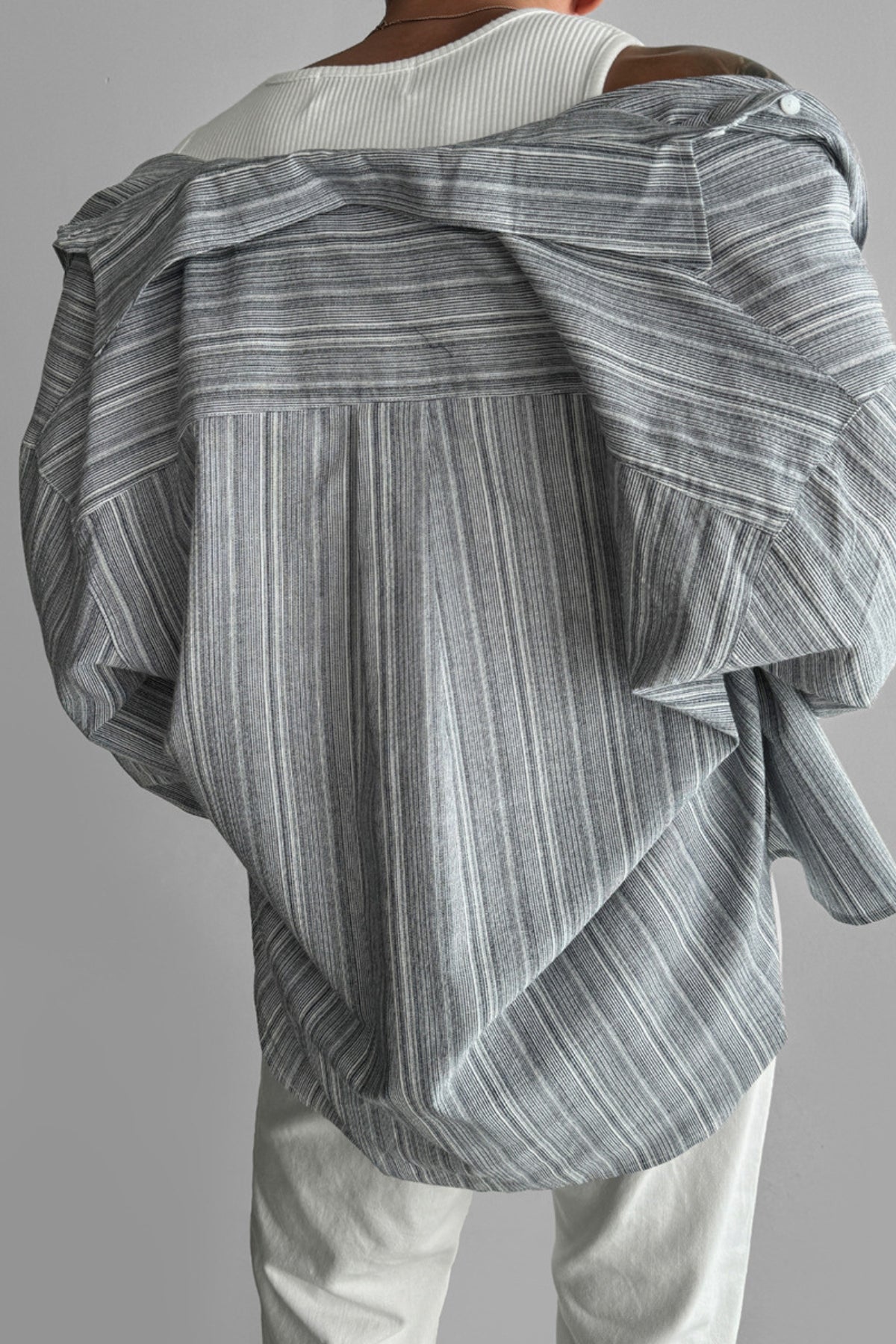 Striped No-Iron Shirt