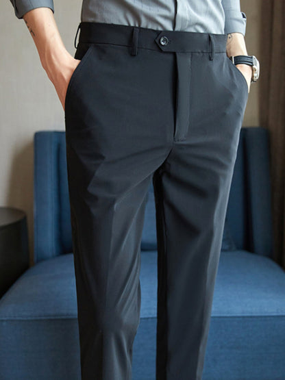 Slim-Fit Strech Trousers