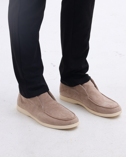 Milan High Suede Loafers