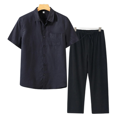 Sydney Short Linen Set