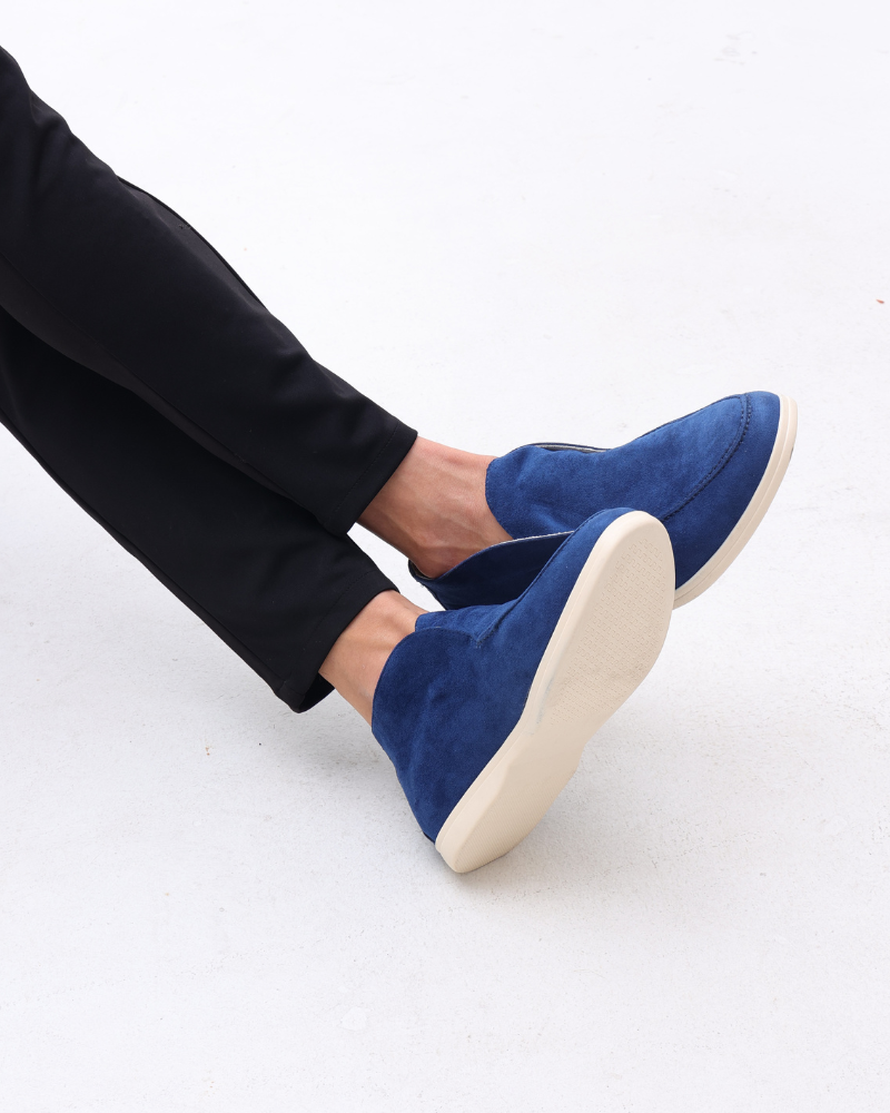 Milan High Suede Loafers