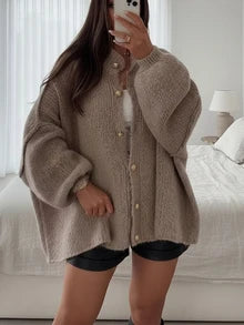 Grace Classic A-Straight Knit Cardigan