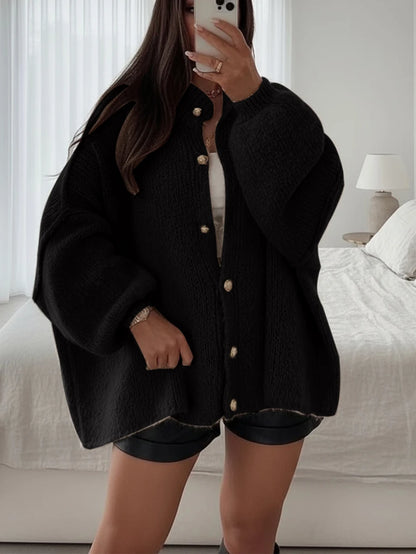 Grace Classic A-Straight Knit Cardigan