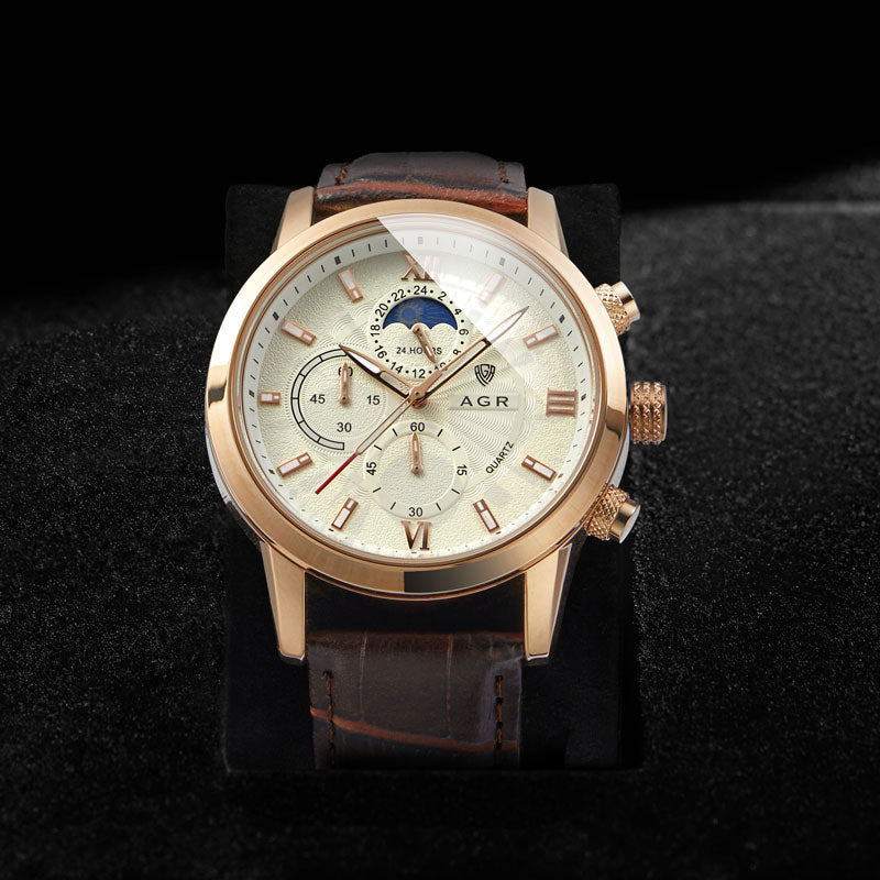 Maxim | Luxe Quatrz Watch