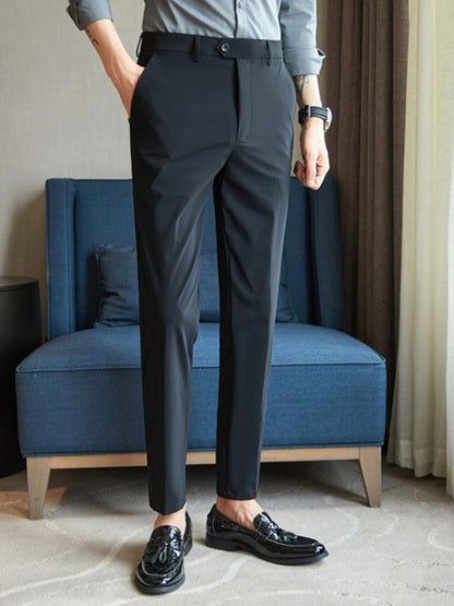 Slim-Fit Strech Trousers