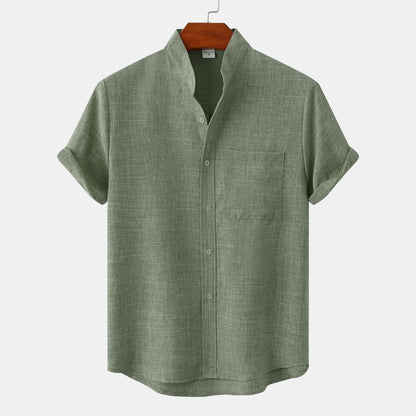 Machu Picchu Linen Shirt
