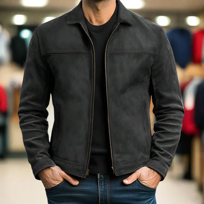 Full-Grain Leather Jacket