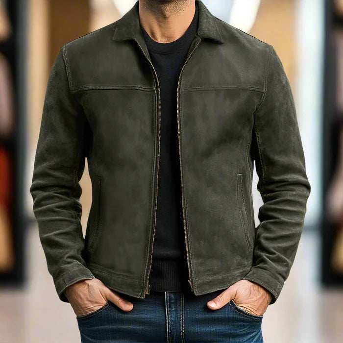 Full-Grain Leather Jacket