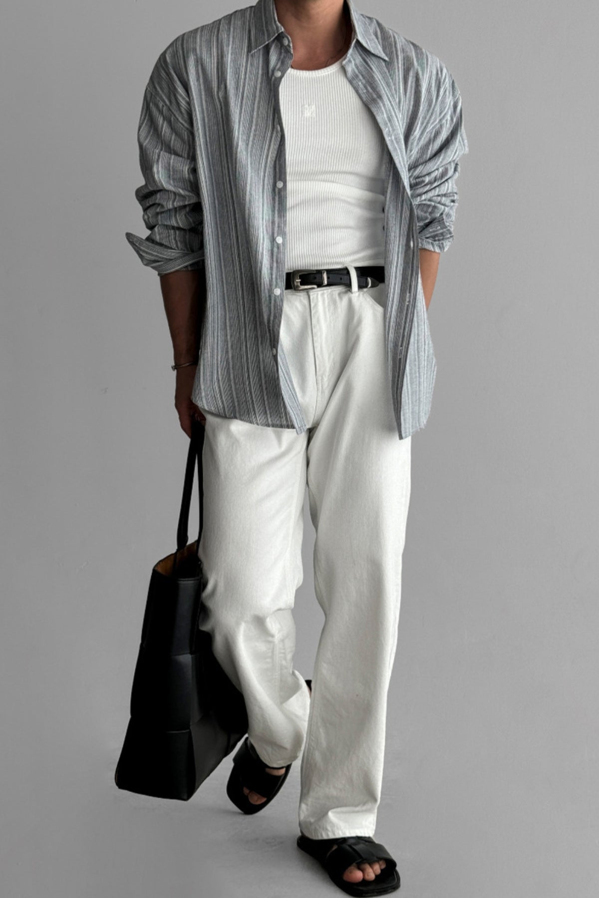 Striped No-Iron Shirt