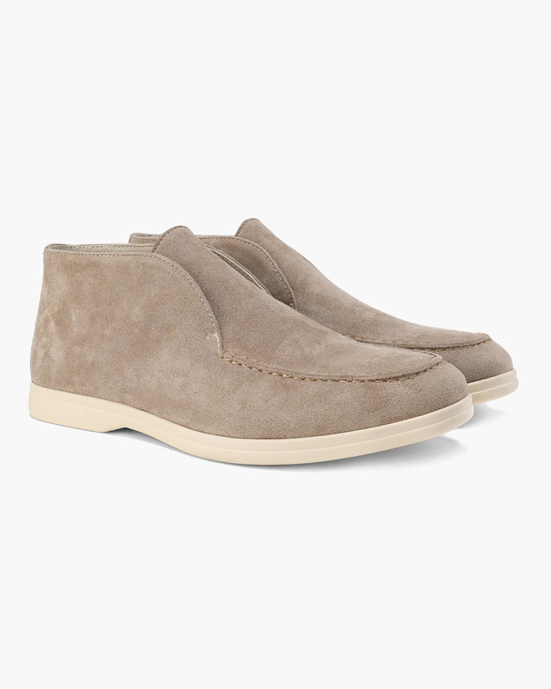 Milan High Suede Loafers