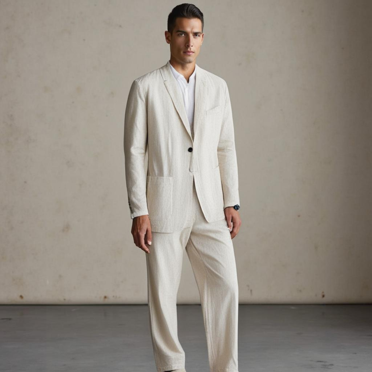 Steven Linen Suit