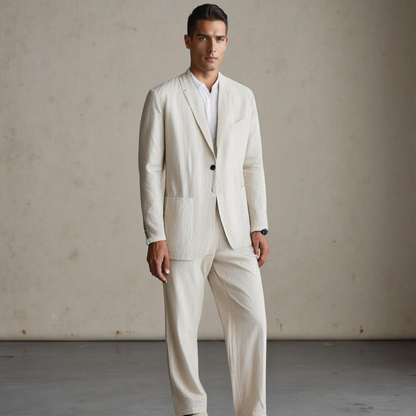 Steven Linen Suit
