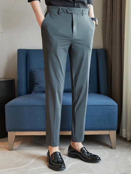 Slim-Fit Strech Trousers