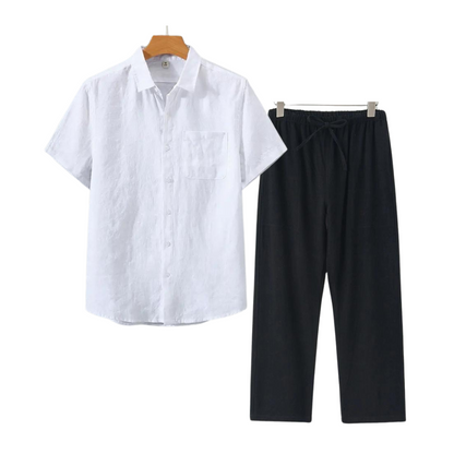Sydney Short Linen Set