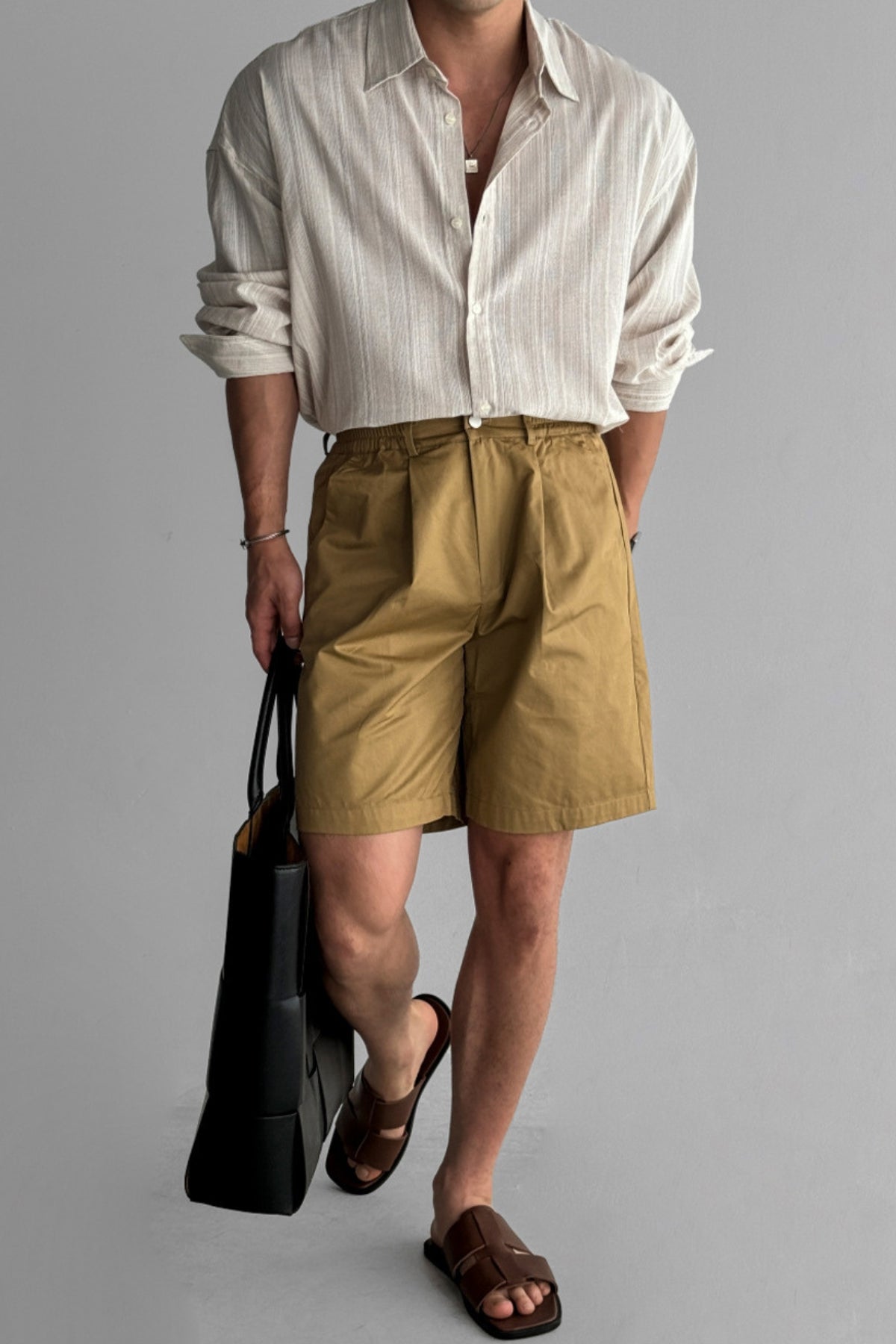 Striped No-Iron Shirt