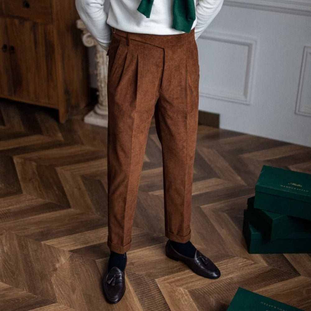 Buy 1, Get 1 FREE | Wide-Leg Draper Trousers
