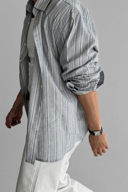 Striped No-Iron Shirt