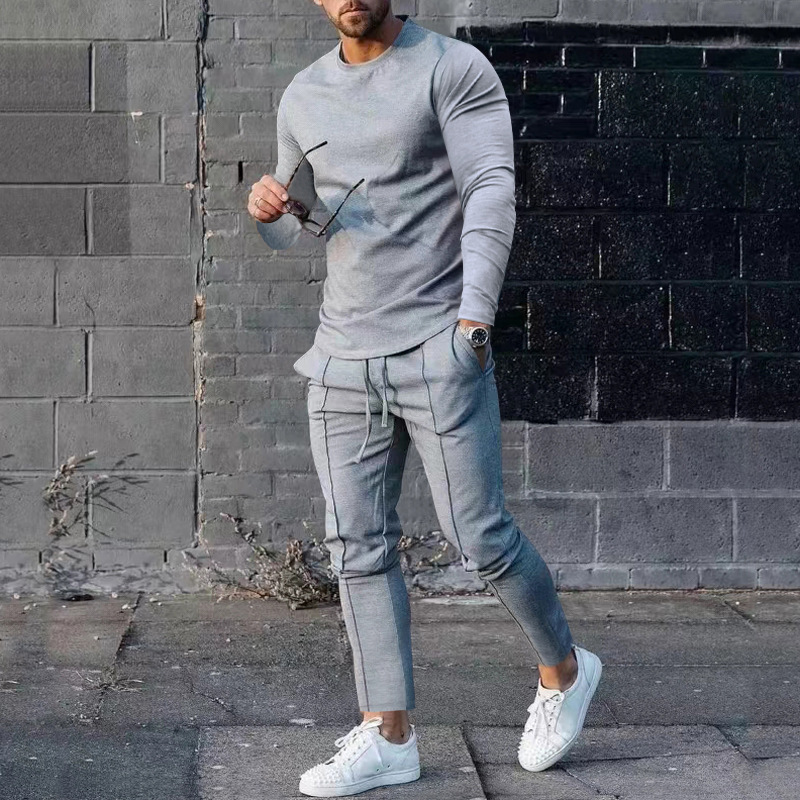 Casual Slim Fit 2-Piece Set