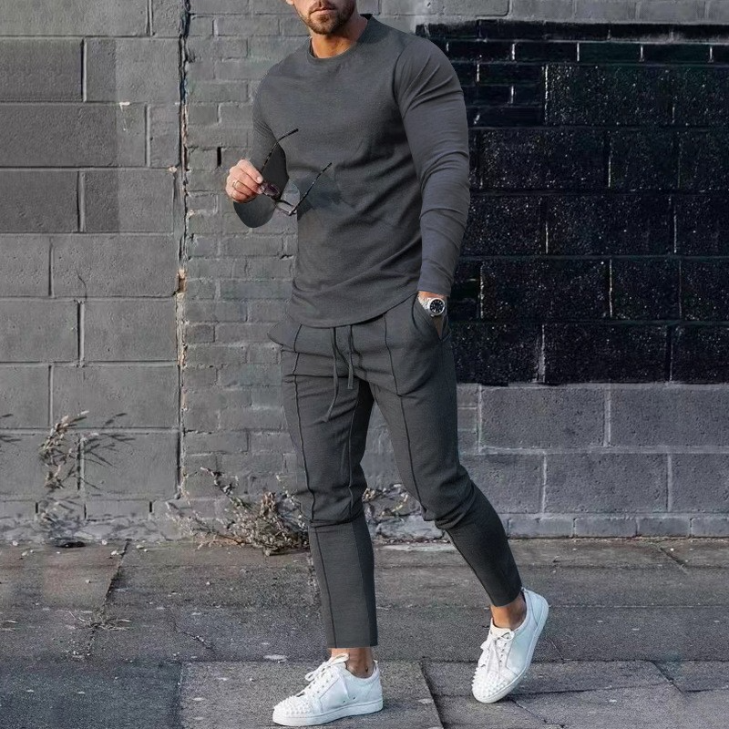 Casual Slim Fit 2-Piece Set