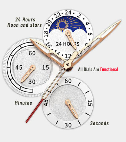 Maxim | Luxe Quatrz Watch