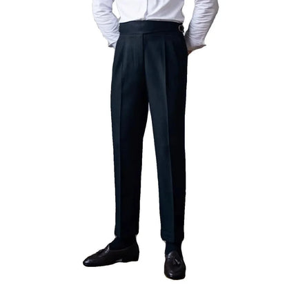 Straight Leg Casual Trousers