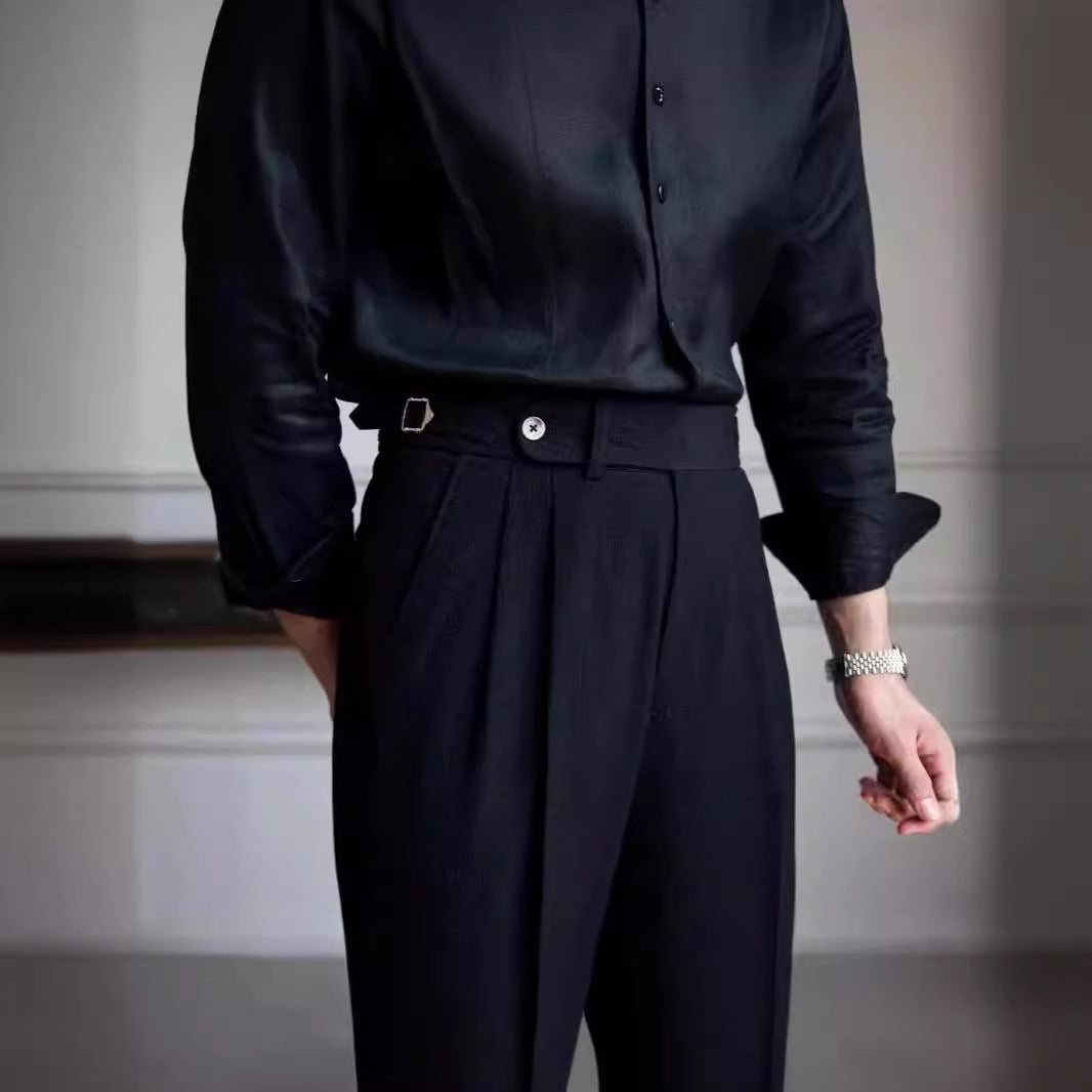 Naples Mid-Waist Trousers