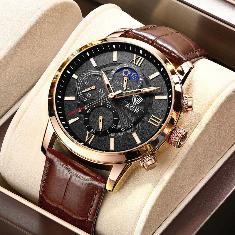 Maxim | Luxe Quatrz Watch